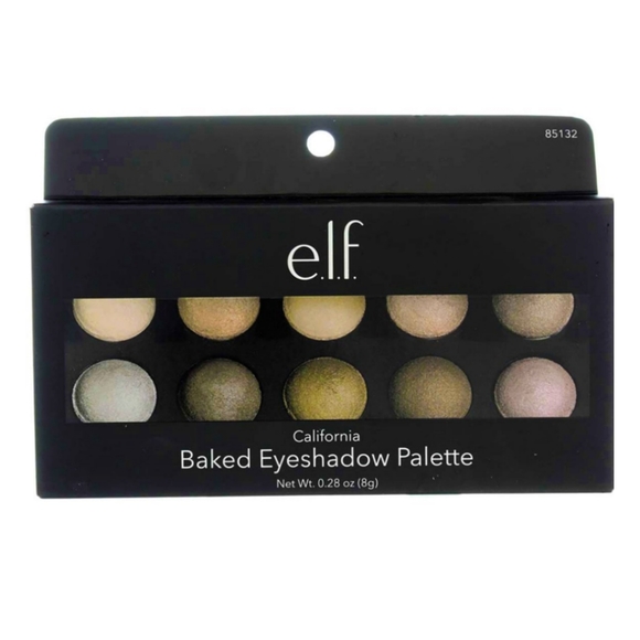 e.l.f. Baked Eyeshadow Palette California Brown Neutral - Picture 1 of 4